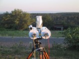 Blick zum 33 km entfernten Dobel